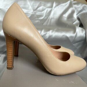 Franco Sarto leather pumps cappucino size 5.5